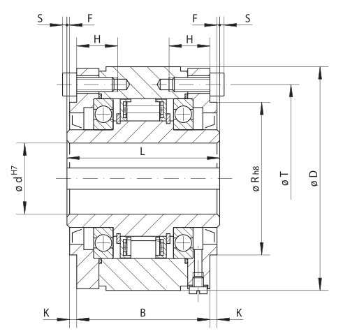 BD20, die komplett sind, laufen die Freilaufkupplung 1700RPM frei, die 0 trägt