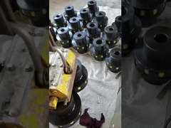 Flexible Pflaumenwellenkopplung mit Flansche Einkiefer-CNC-Wellenkopplung LMD 10