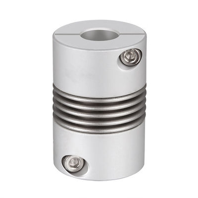 kaufen Aluminiumstahlbalg-Wellenkupplung, die Motor für das Indexieren des Schritt-Motors festklemmt online manufacture